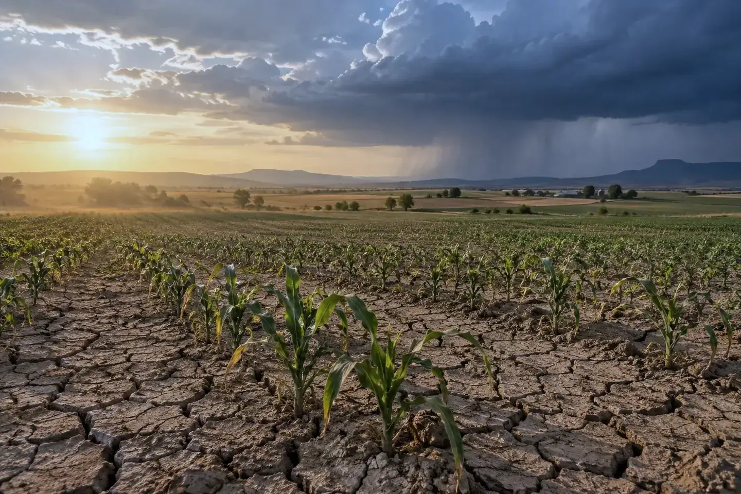 Dew Point vs. Humidity: The Only Two Numbers That Actually Matter Editorial weather scene for Dew Point vs. Humidity: The Only Two Numbers That Actually Matter