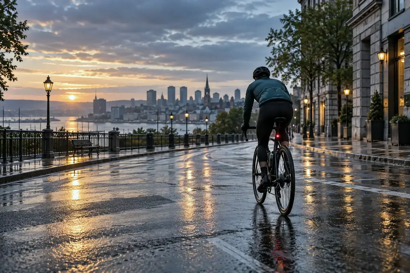 The Weather Conditions That Actually Make Golden Hour Golden Editorial weather scene for The Weather Conditions That Actually Make Golden Hour Golden